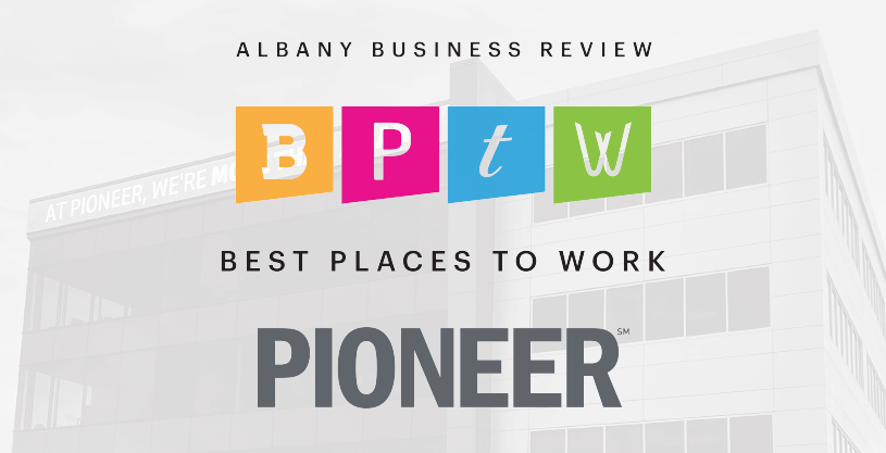 Albany Business Review Best Places to Work - Pioneer