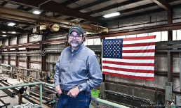 David Sowinski, owner of Sowinski Steel, at the company's new space in Cohoes.
Donna Abbott-Vlahos | Albany Business Review